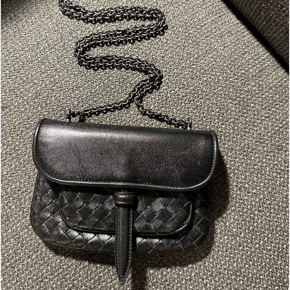 🚫SOLD❗️Bottega Veneta small black pursette
